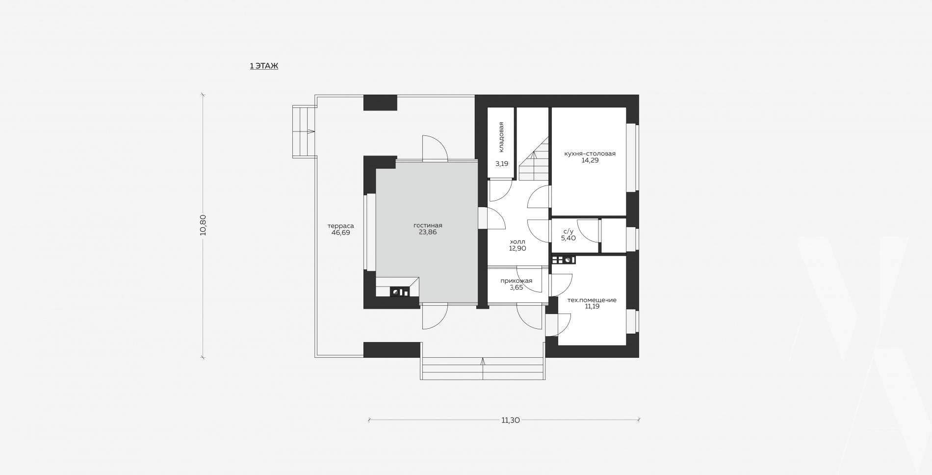 Планировка проекта дома №m-192 m-192_p (1).jpg